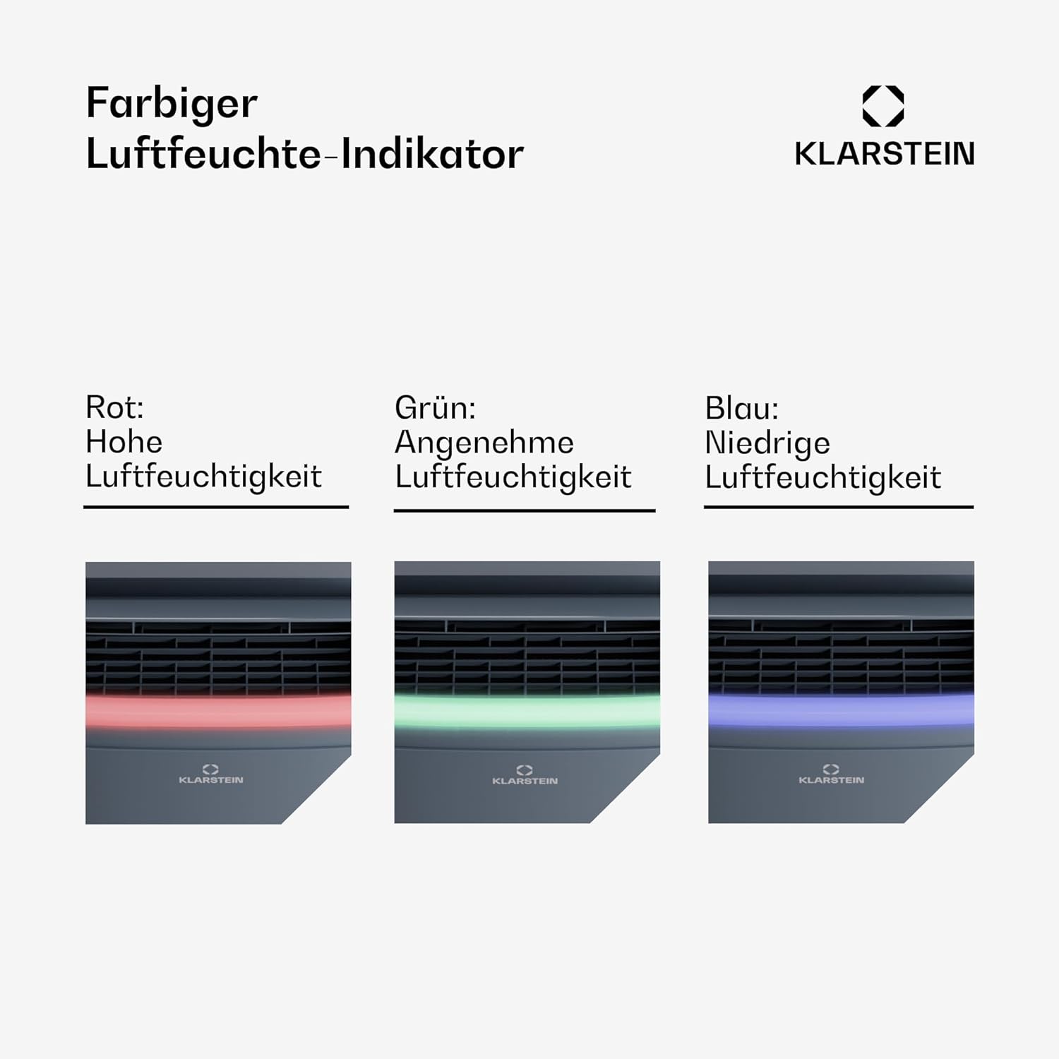 Klarstein DryFy Connect 40L Smart Luftentfeuchter, 40L/24h, WiFi App Steuerung, 7L Tank, Timer, Elektrischer Entfeuchter für Räume 35-45m², Automatische Abschaltung, Trocknungsmodus, Anthrazit