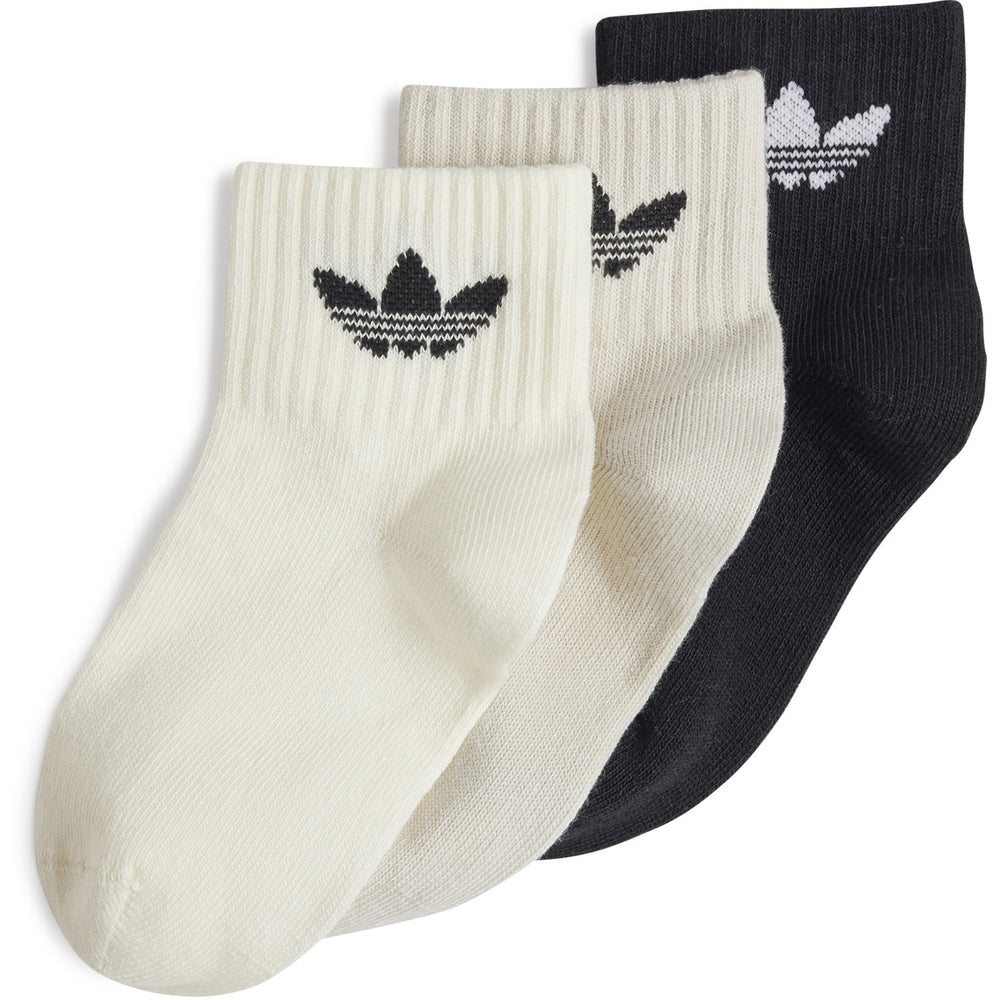 Køb adidas Originals Black/Cream White/Alumina Kids Ankelstrømper