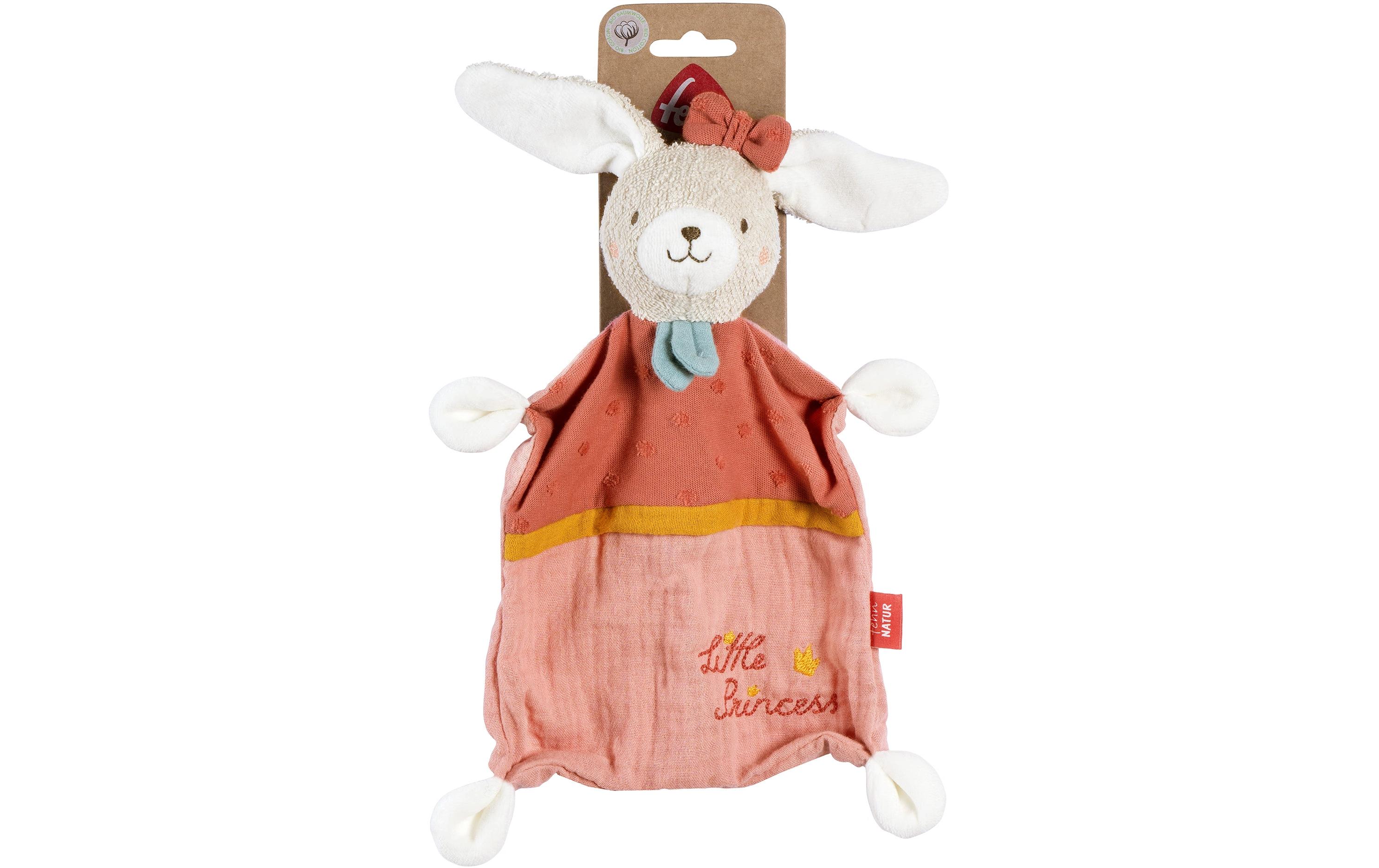 Schmusetuch Hase PrincessSpielkamerad und Stofftier-Schnuffeltuch für Babys
