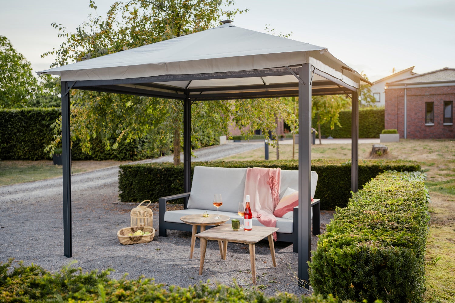 Zonnepaviljoen Lina 3 x 3 m