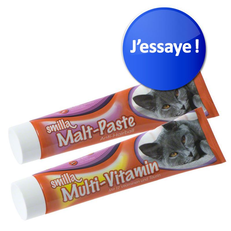 Offre d'essai mixte Smilla Pâte multivitaminée et pâte au malt