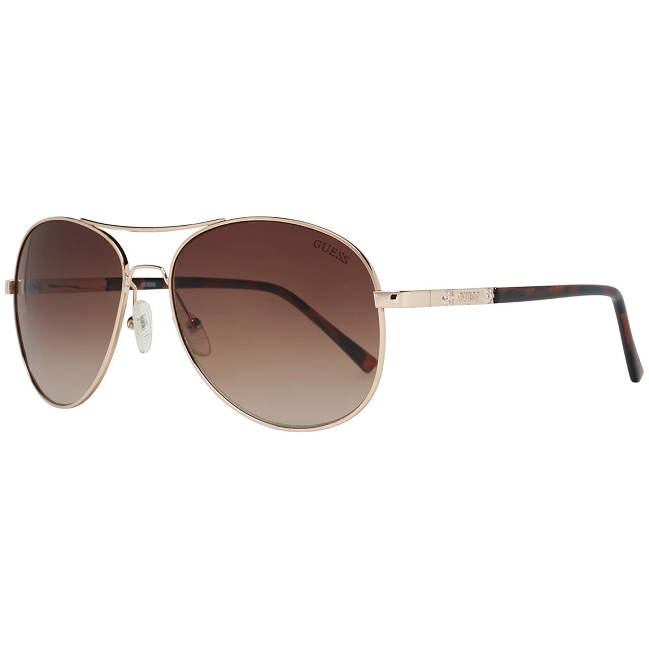 Guess Lunettes de soleil Femme dorées