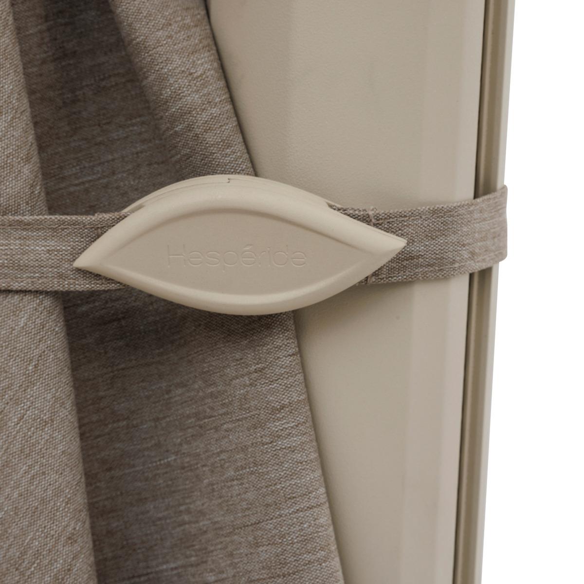 PARASOL DECENTRE MELHIA 4X3M MULTI TOILE LIN