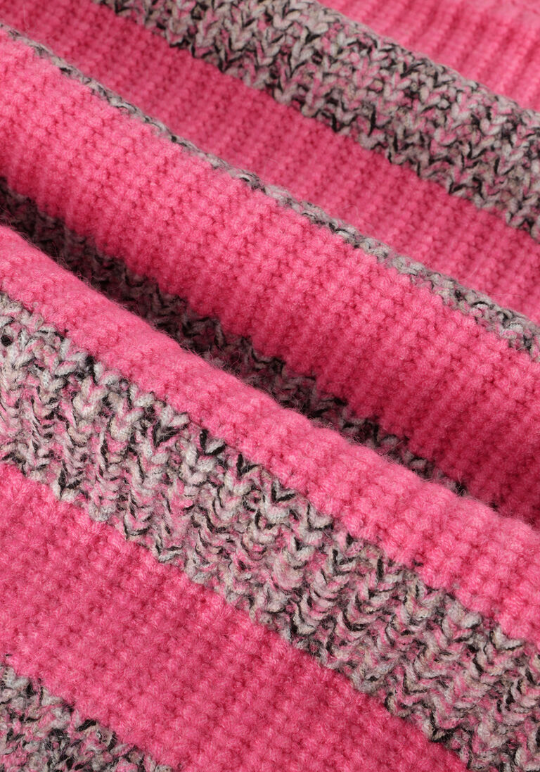 CO\\'COUTURE roze co'couture trui row melange stripe knit