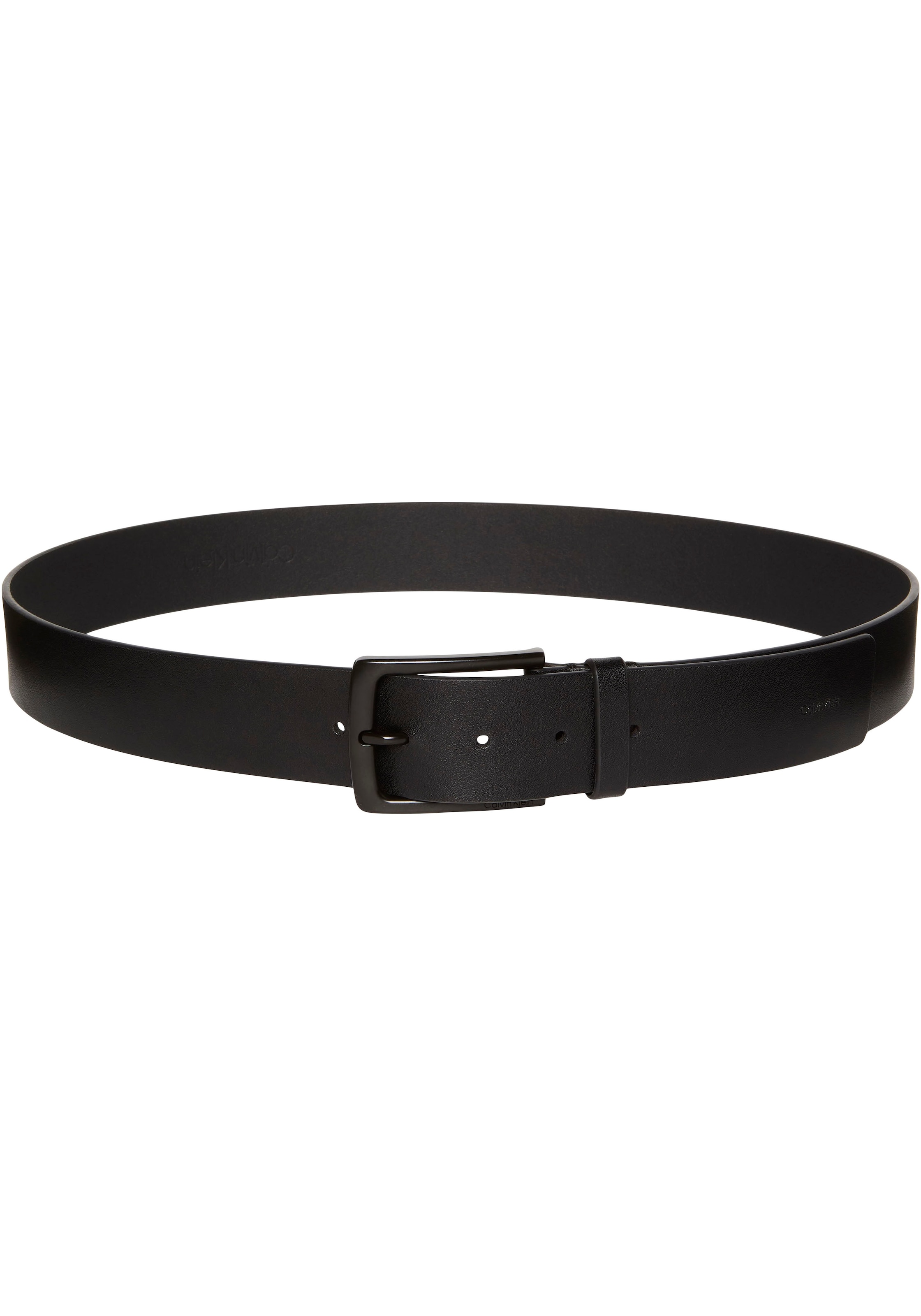 Calvin Klein Ledergürtel »CASUAL PIN BUCKLE SMOOTH 40MM FI« Grössenverstellbar mit Metallschliesse