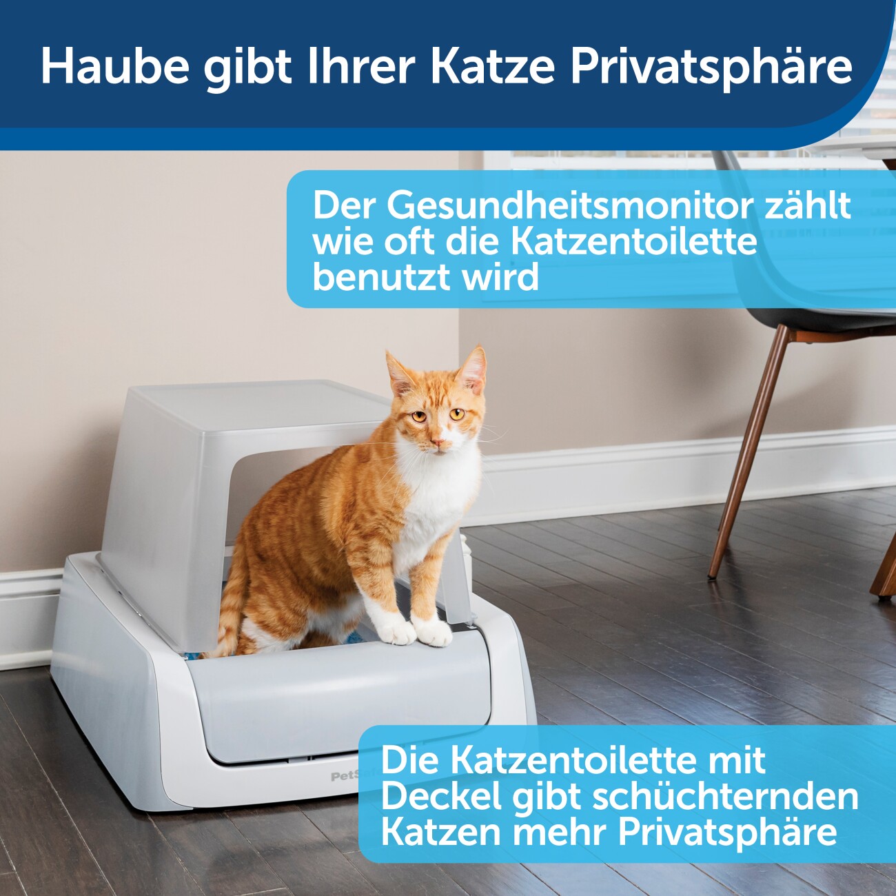 PetSafe ScoopFree Katzentoilette, Haube
