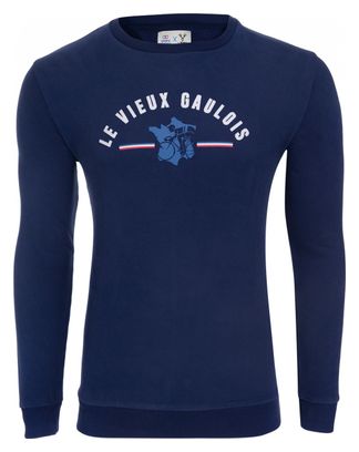 Sweatshirt LeBram & Sport d'Epoque Le Vieux Gaulois / Hexagone Bleu Foncé