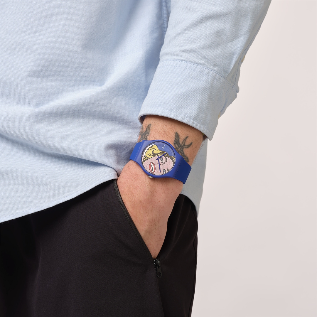 Swatch Original 41 Girl by Roy Lichtenstein, The Watch