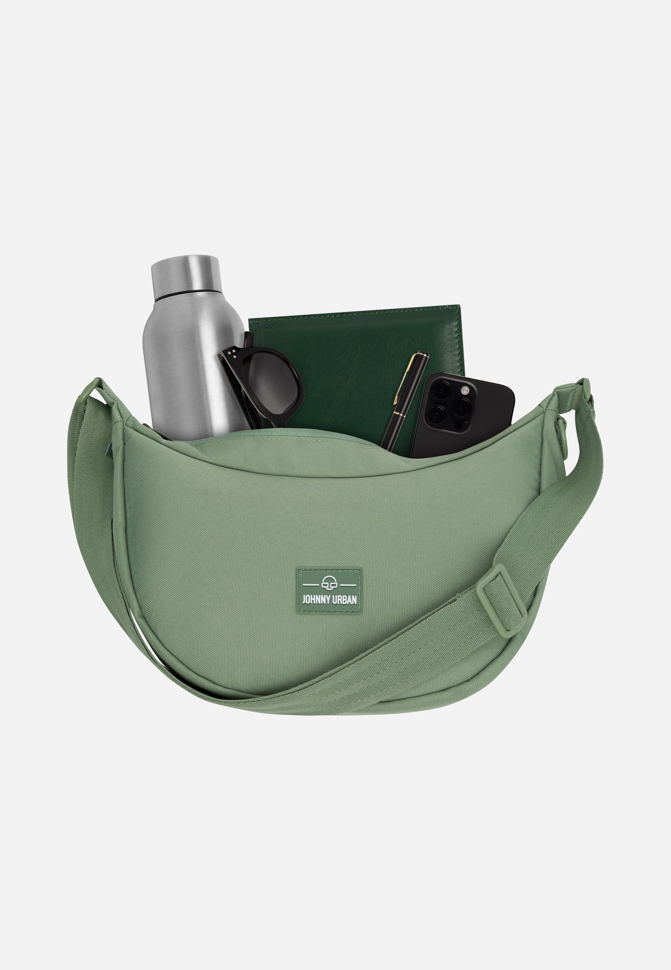 Ally Medium Sage Green - Crossbody Bag