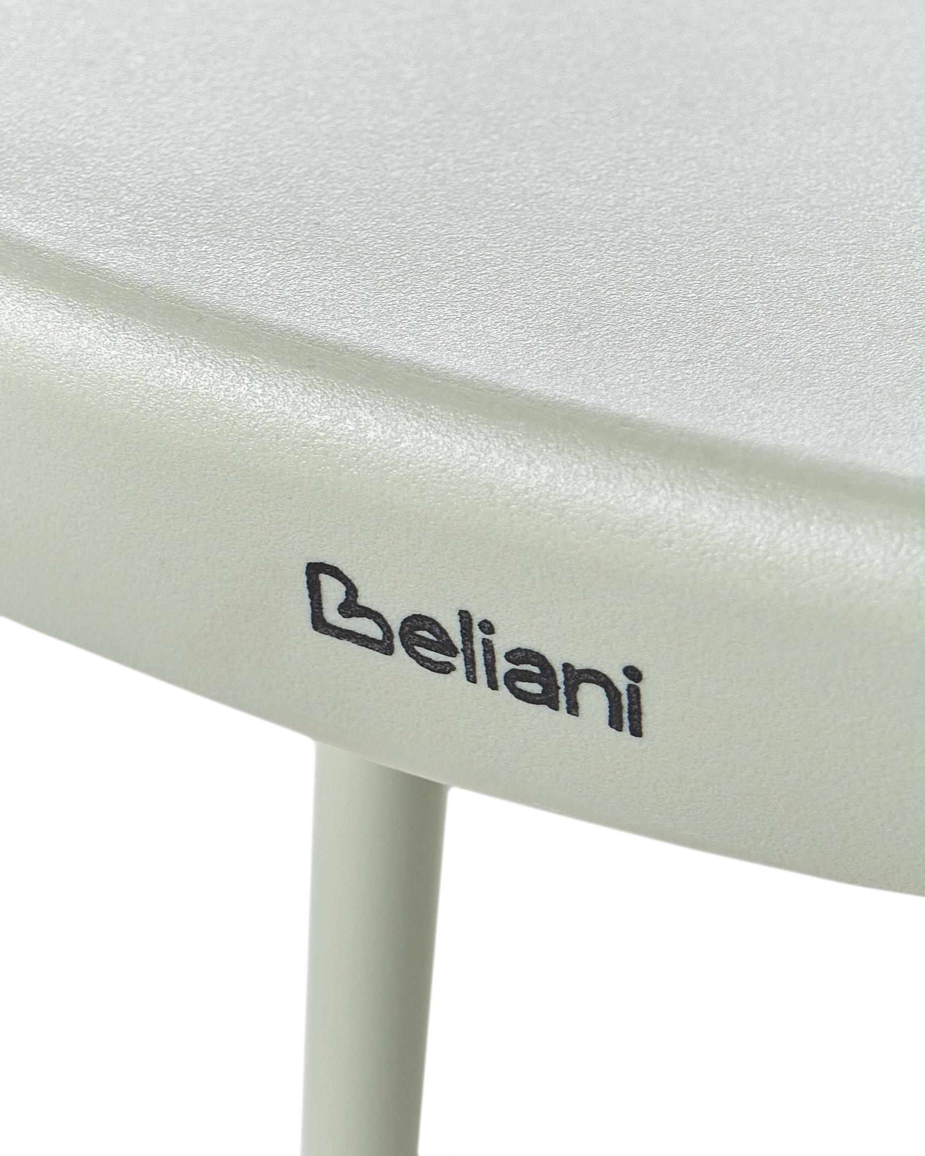 Set van 4 tuinstoelen MALEVIZI stapelbaar Lichtgroen