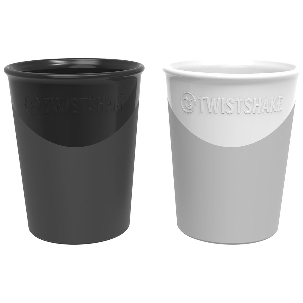 TwistshakeTwistshake   Becherset black white
