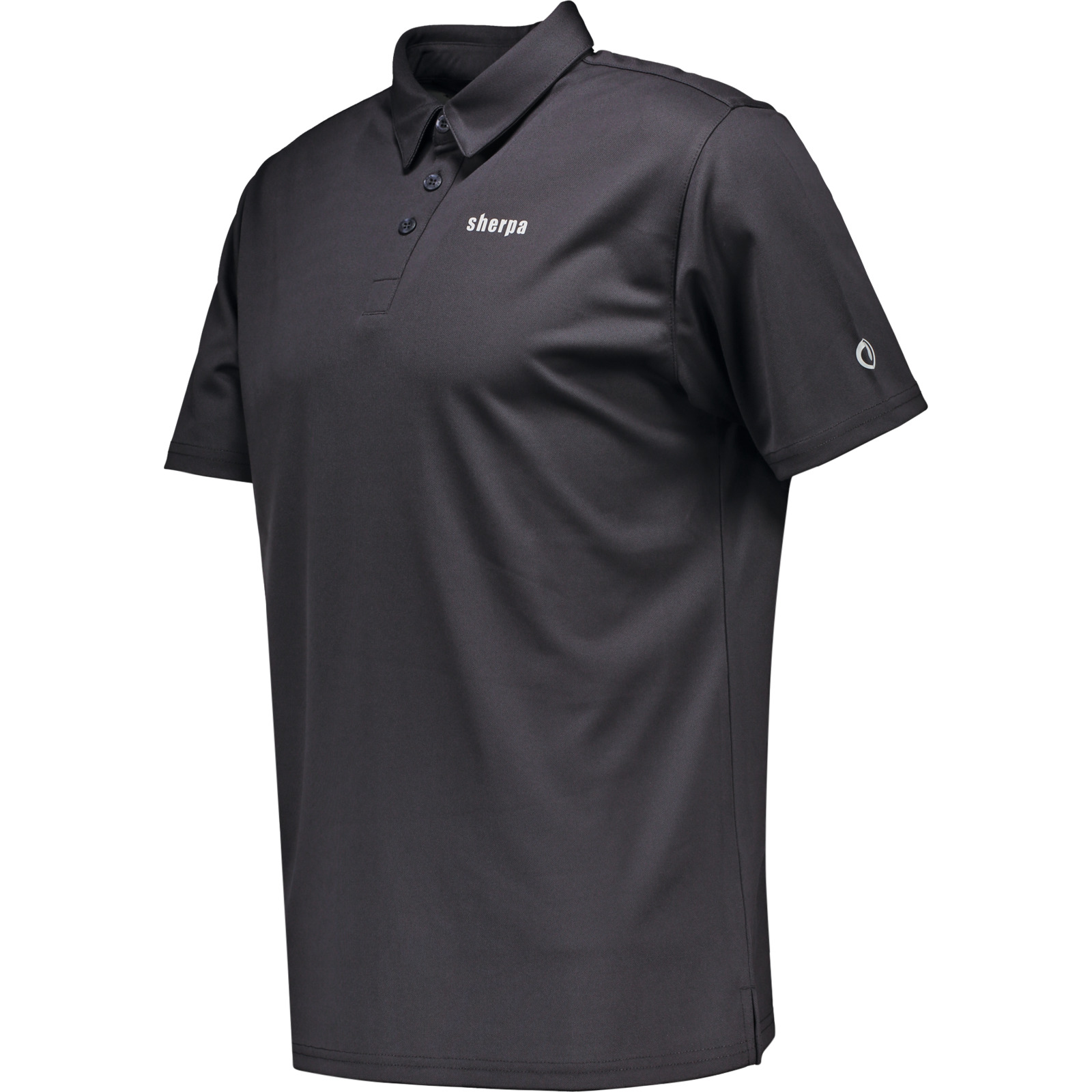 Sherpa Herren-Poloshirt Imu XXL, anthrazit