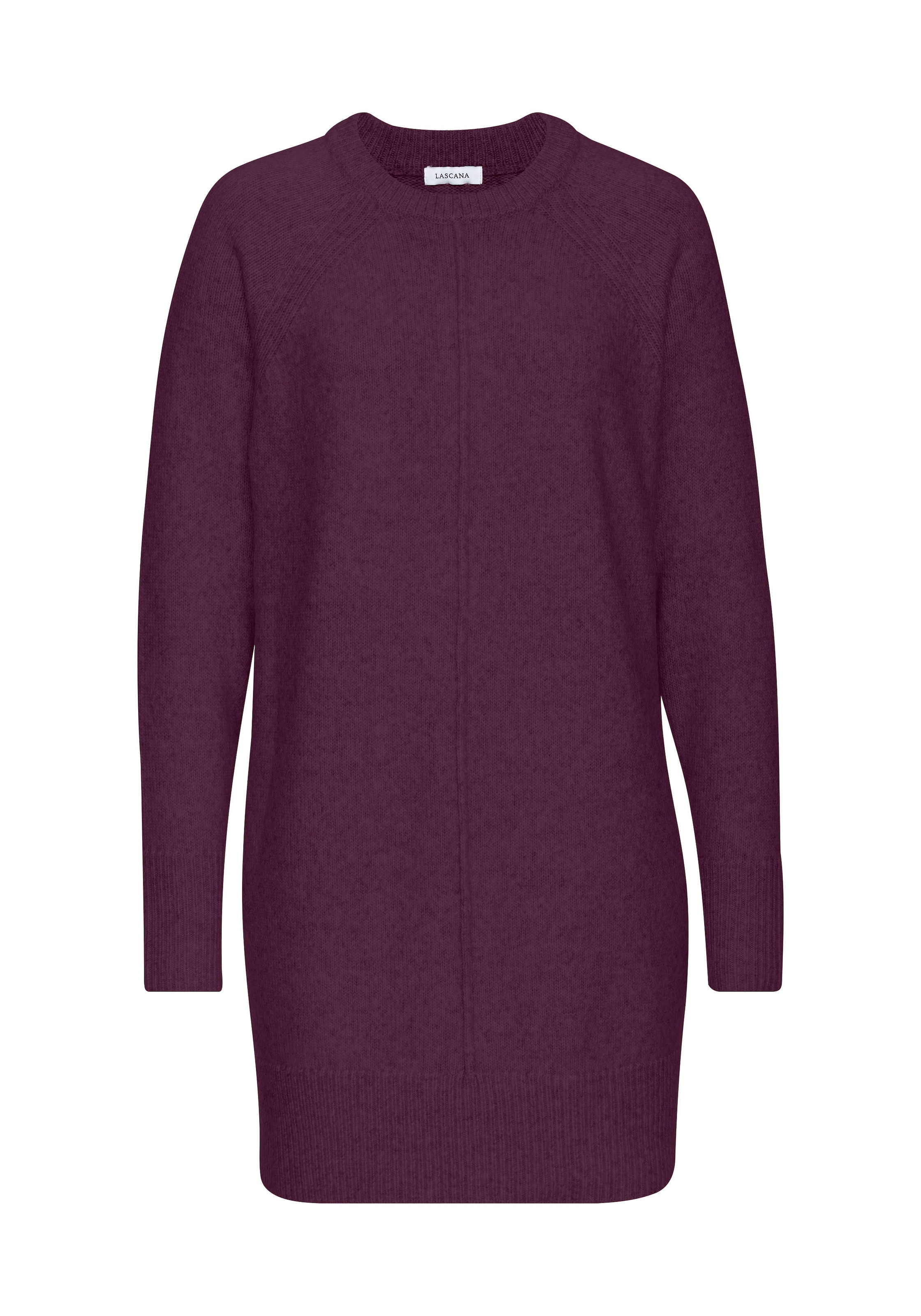 LASCANA Longpullover , in lässiger Form aus supersofter Qualität, Kuschelpulli, Pulloverkleid
