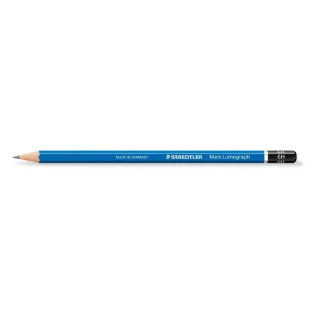 STAEDTLER® 100-6H Mars Lumograph Bleistift, Premium Qualität, Härtegrad 6H
