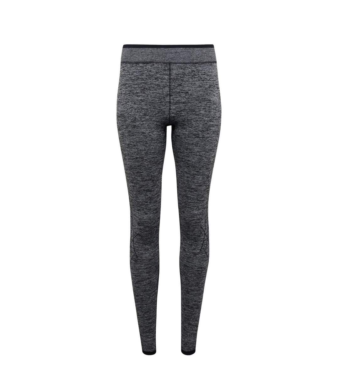 Legging performance long femme multi-sport Coupe 3D sans coutures - TR206 - gris