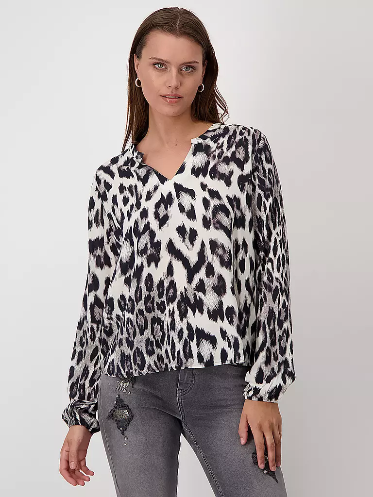 MONARI Blusenshirt schwarz