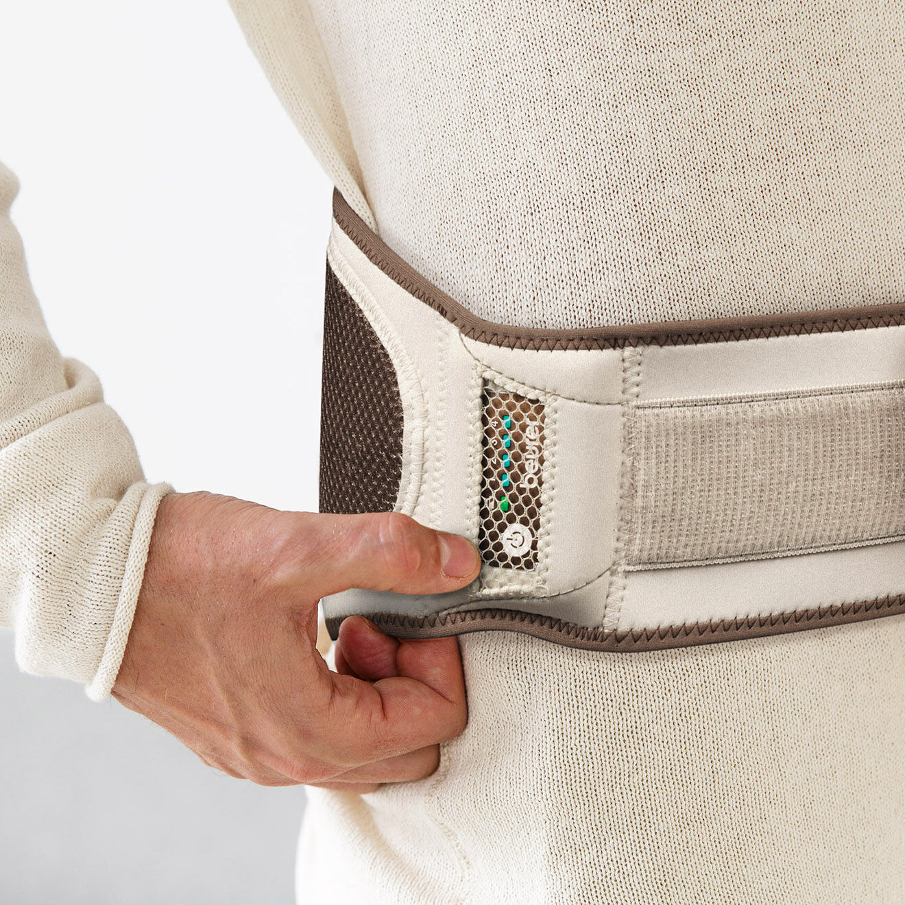 Beurer Ceinture chauffante sans fil beige