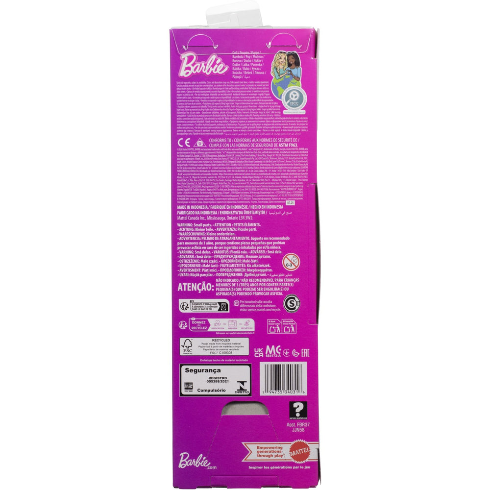 Køb Barbie® Mode Dukke Striber Autismebevidsthed