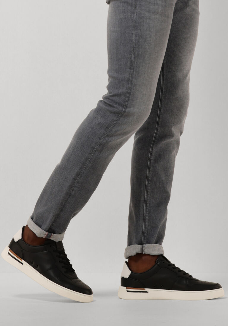 BOSS zwarte boss lage sneakers clint