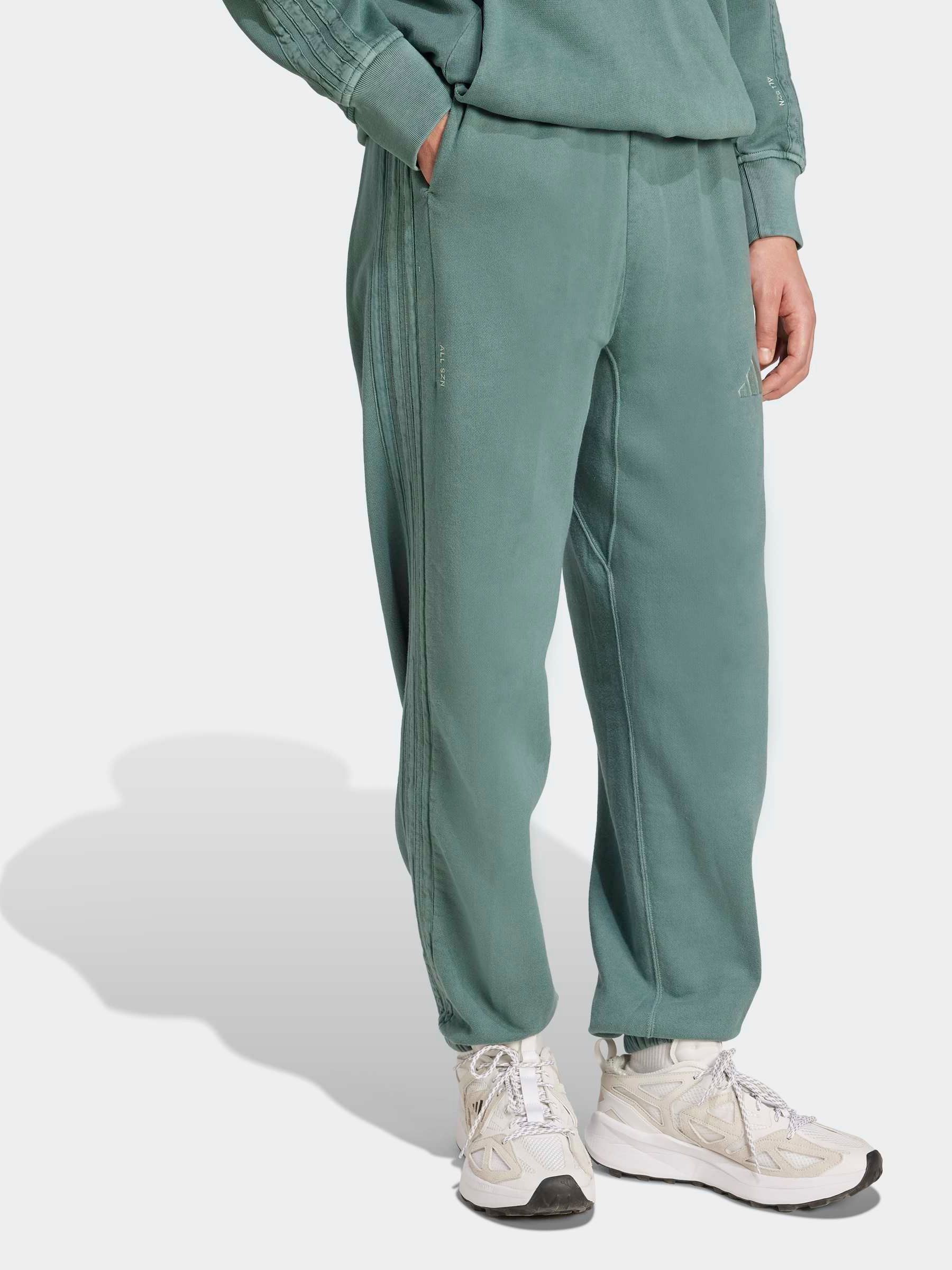 Groen - adidas Loose ALL SZN French Terry Washed Joggers