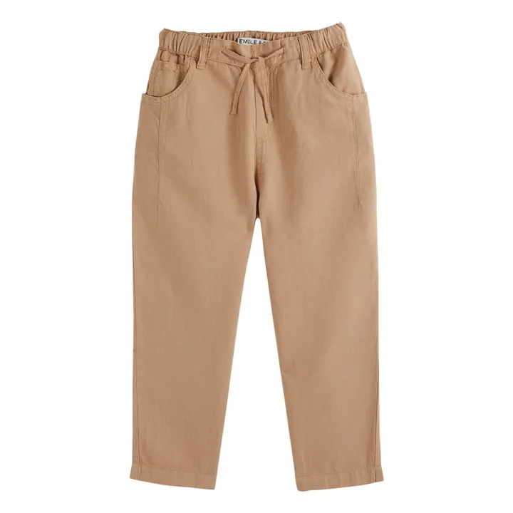 Emile et Ida Pantalon Lin | Camel