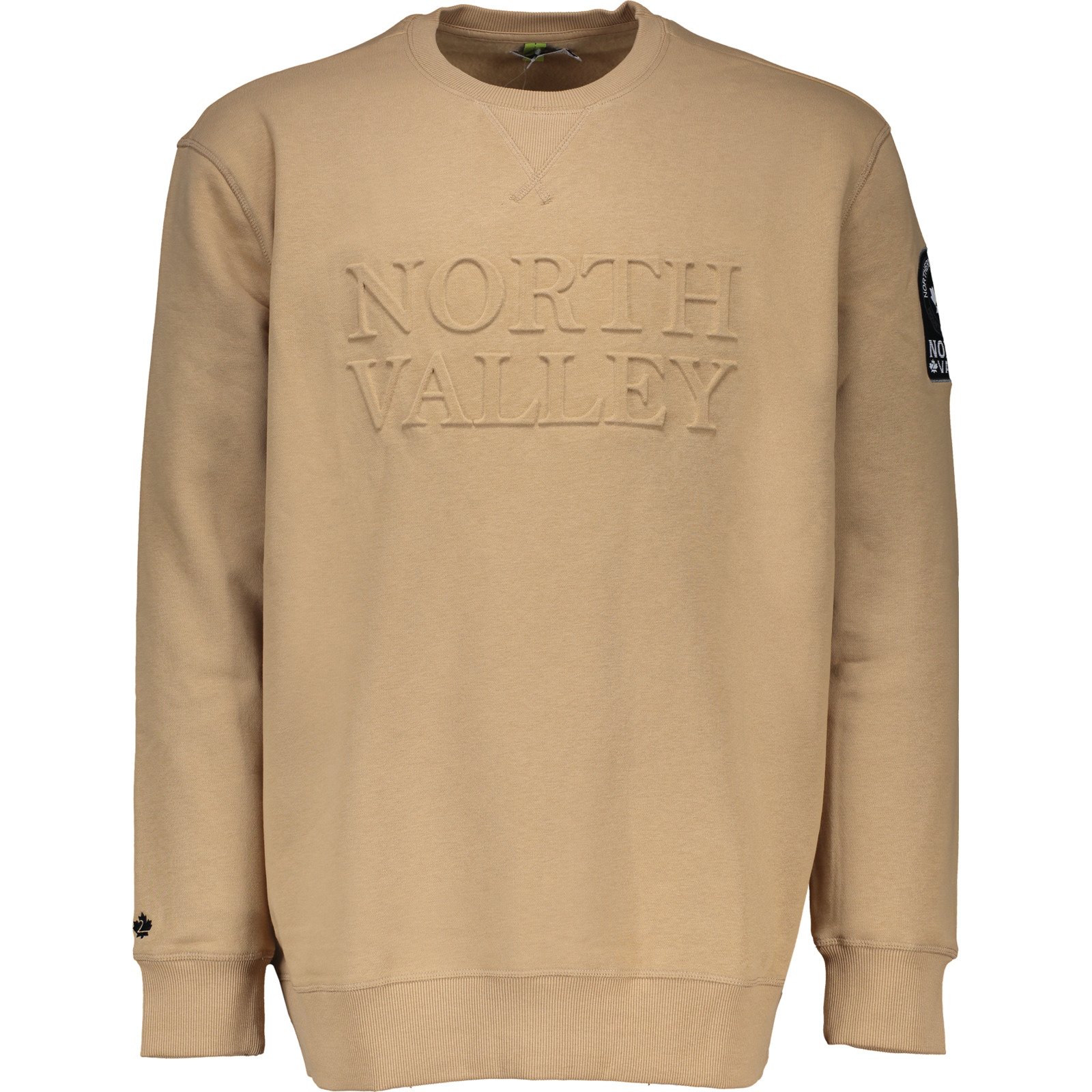 Northvalley Herren-Sweatshirt Andy XL, beige