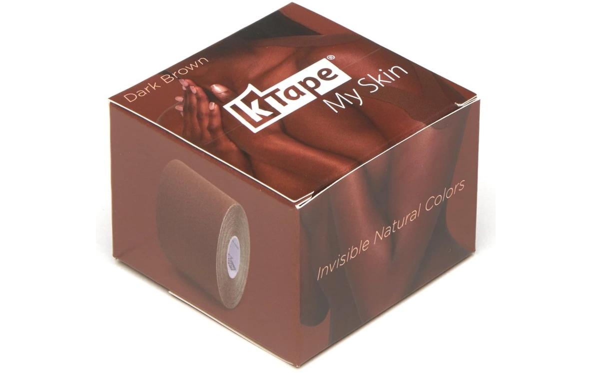 My Skin dark brown 5 cm x 5 mAtmungsaktives Kinesiology Tape für Muskeln und Gelenke