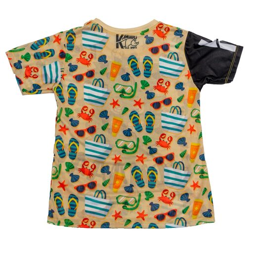 Camiseta de corrida Kamuabu #aloha Sandbeach