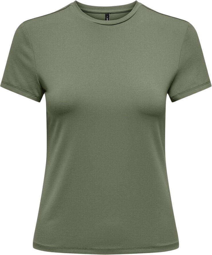 ONLY ONLEA S/S TOP O NECK CS JRS Olivine