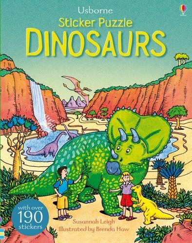 Sticker Puzzle Dinosaurs - Sticker Puzzles (Paperback)