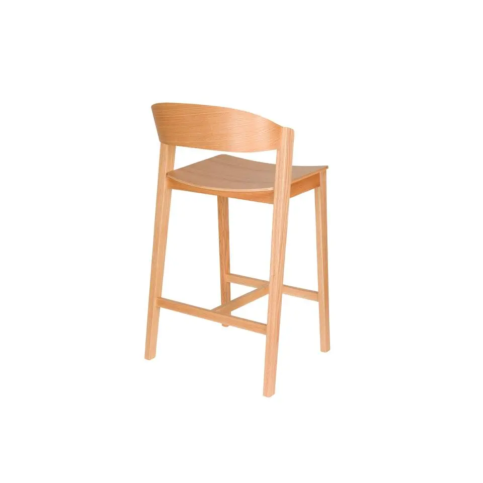 Housecraft Living Wooz Barkruk 65 cm Eikenhout Naturel