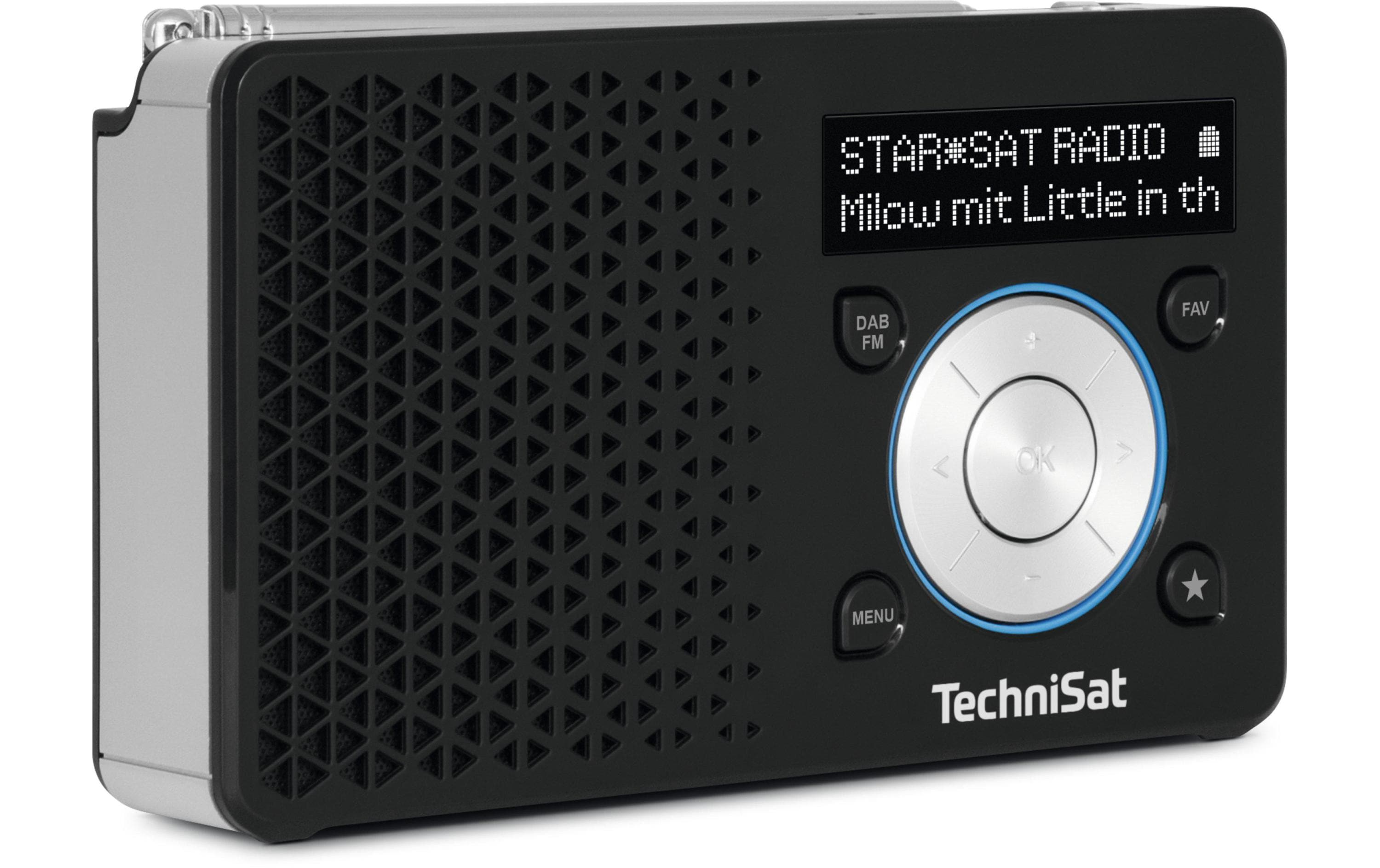 DigitRadio 1 SchwarzPortables DAB+/UKW-Radio mit integriertem Akku
