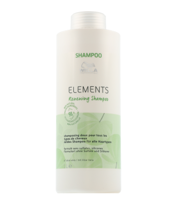 Wella Professionals Elements Classic Renewing Shampoo - Gentle Shampoo for All Hair Types 1000ml