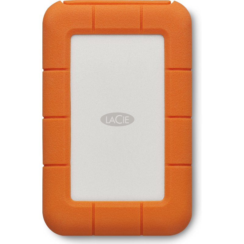 LaCie Rugged USB-C disque dur externe 5 To USB Type-C 3.2 Gen 1 (3.1 Gen 1) Gris, Jaune