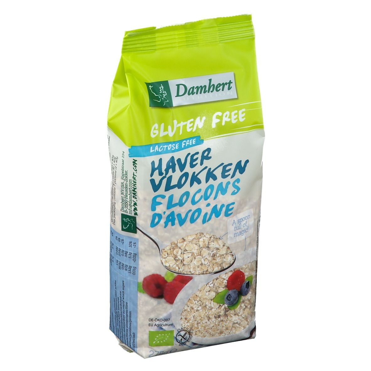 Damhert Haferflocken glutenfrei