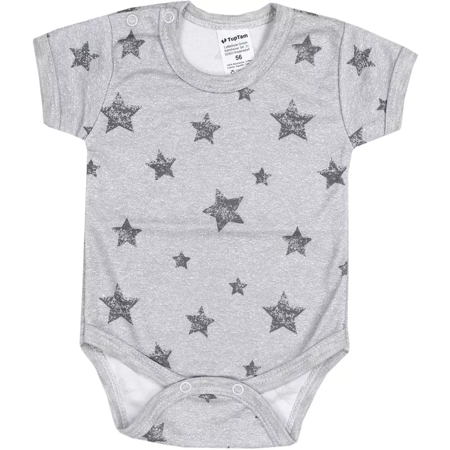 TupTam Jungen Baby Body Kurzarm 5er Pack blauweiß