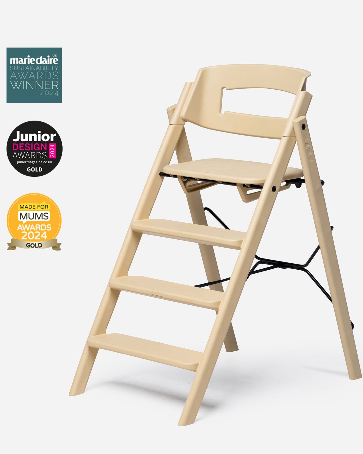 KAOS ReKLAPP® Barnestol – Best i Test 2026 – Sammenleggbar | Opp til 110kg!