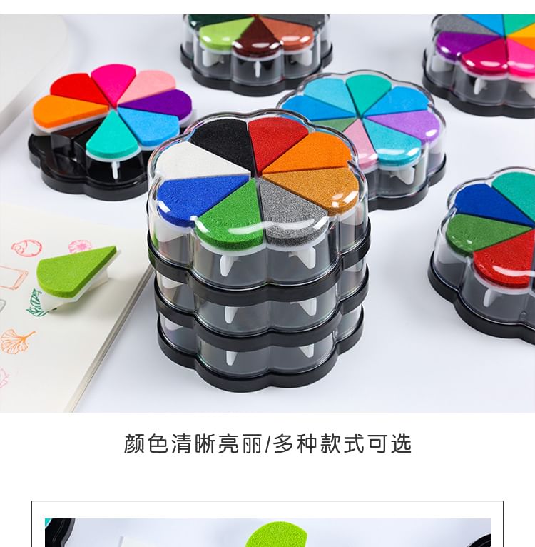 YUNO - Petal Color Stamp Pad (verschillende ontwerpen)