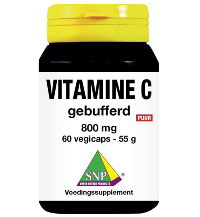 Snp Vitamine C 800 mg gebufferd puur (60 vega capsules)