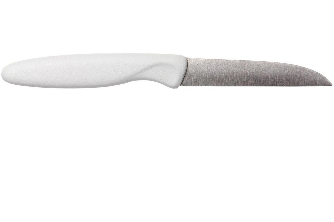 Robert Herder schilmes straight classic RVS, wit, 8,5 cm