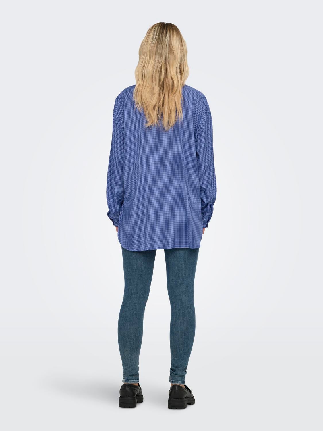 ONLMAGGIE Hemd Amparo Blue