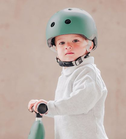 Scoot and Ride Fahrradhelm - Forest