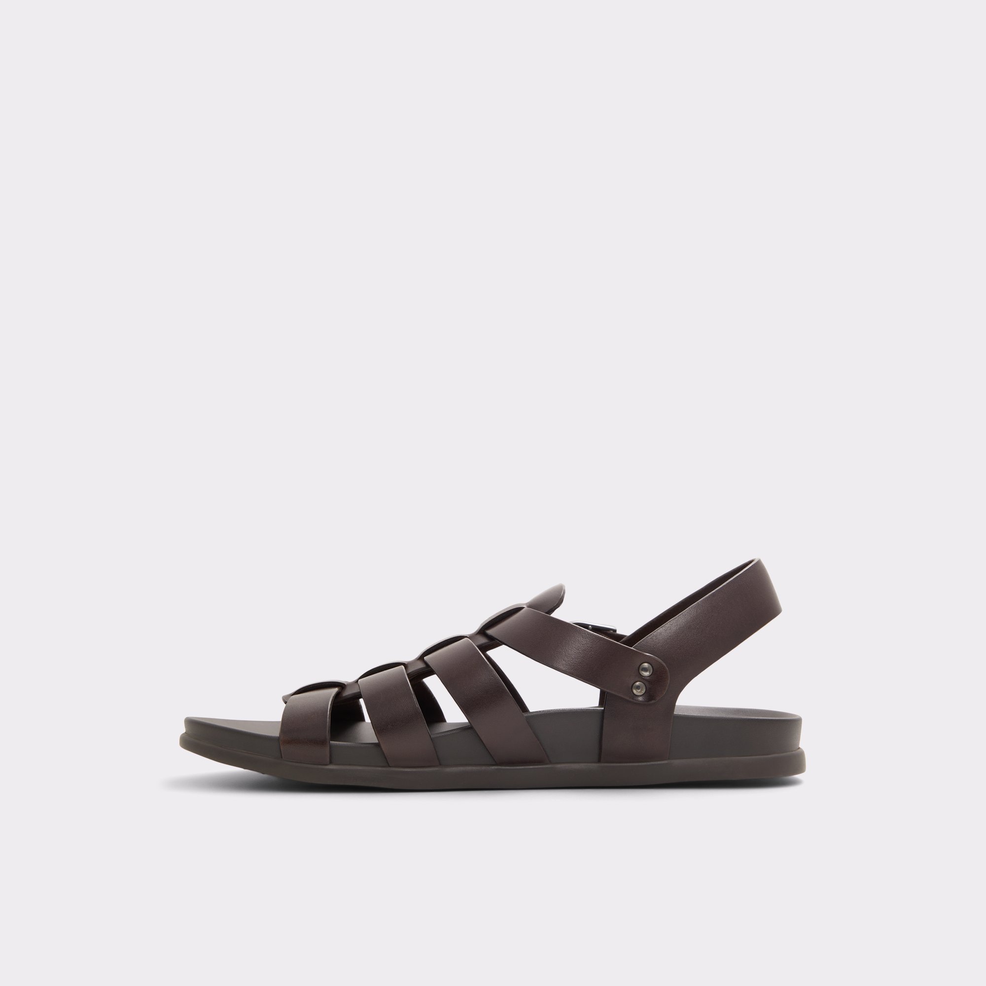 Canal Dark Brown Men Sandals & Slides