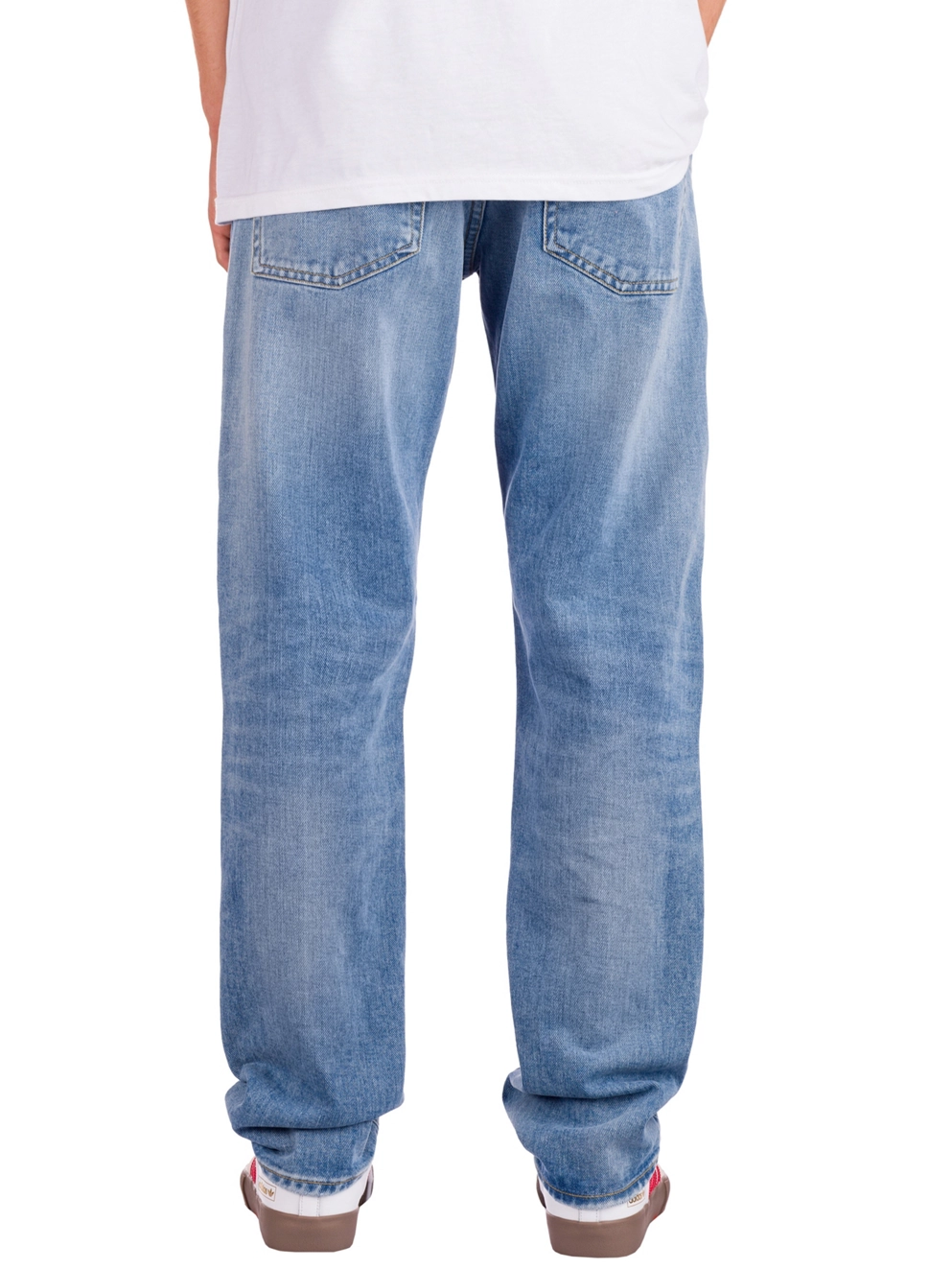 Carhartt WIP Klondike Jeans light used wash blue