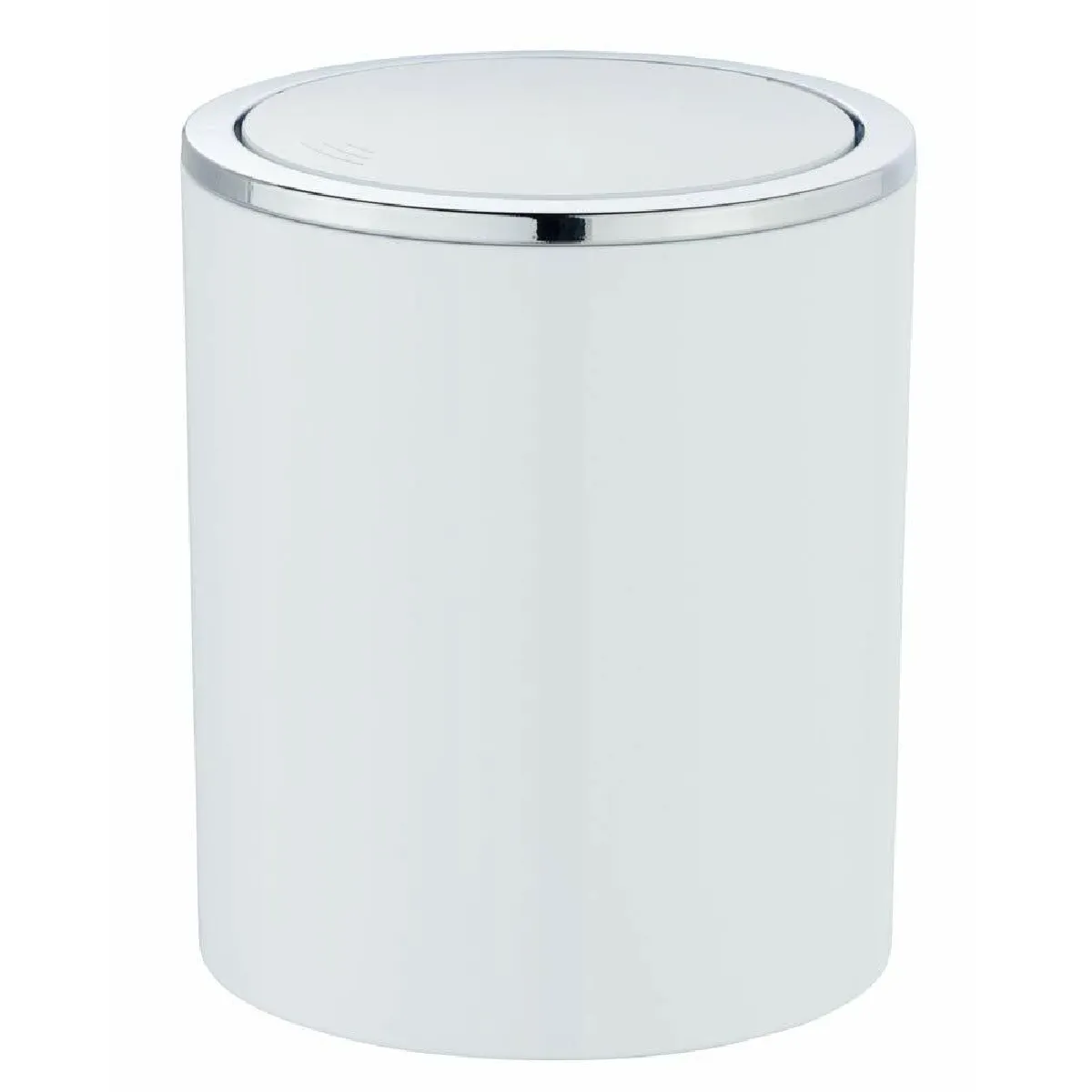 Wenko Inca Poubelle à Couvercle Oscillant 2 L Blanc