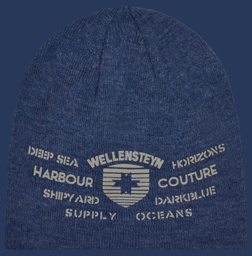 Guetta Hat Acryl, Jeansblue
