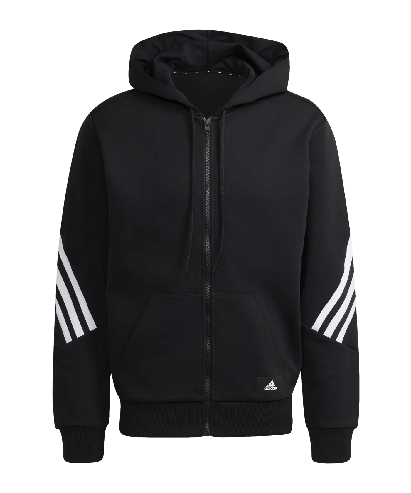 adidas Future Icons Kapuzenjacke Schwarz