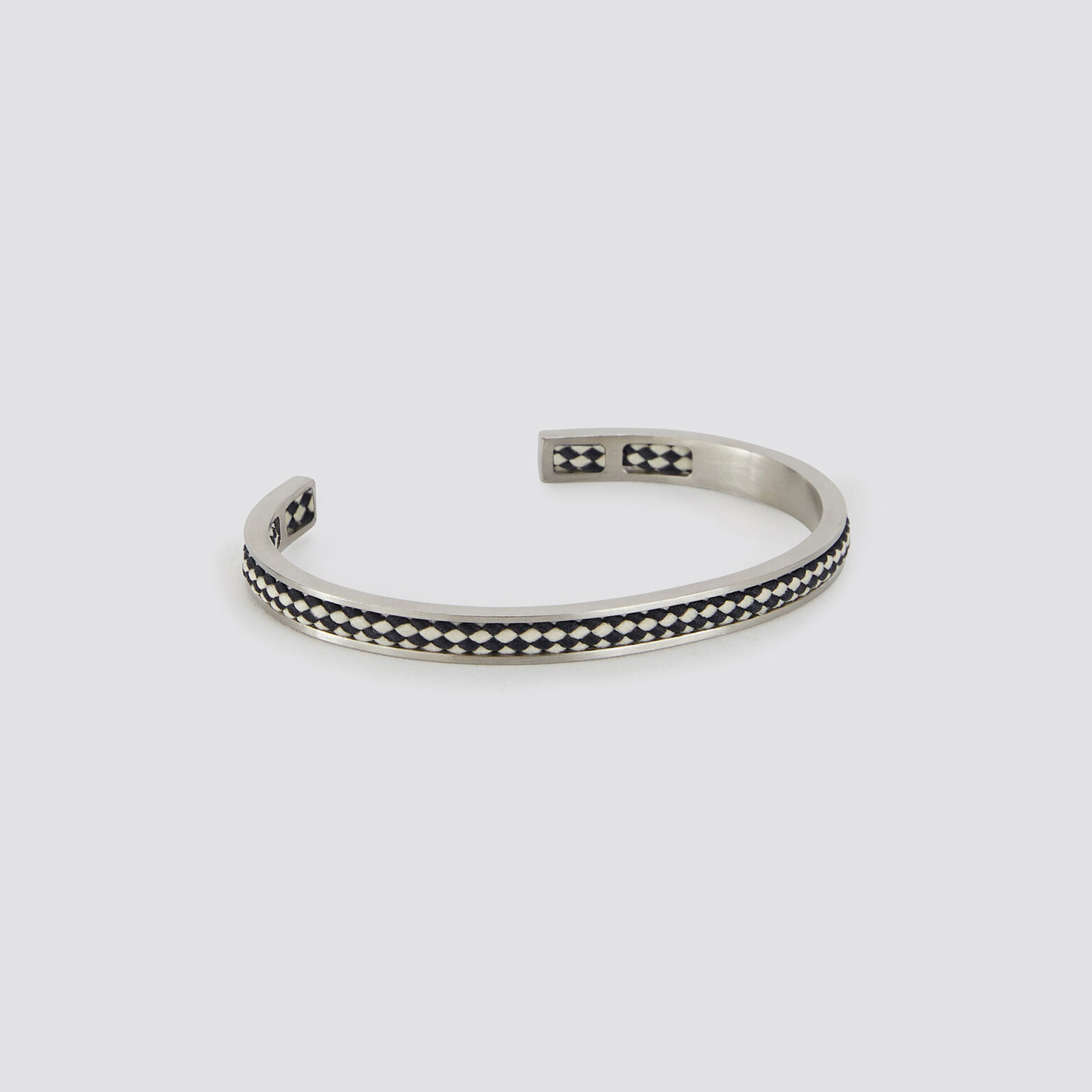 Bracelet Jonc Gris moyen