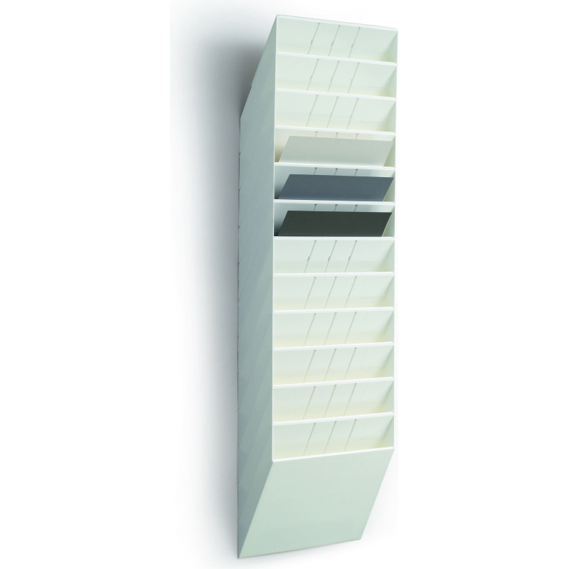 Trieur mural 12 cases FLEXIBOXX Durable A4 paysage gris