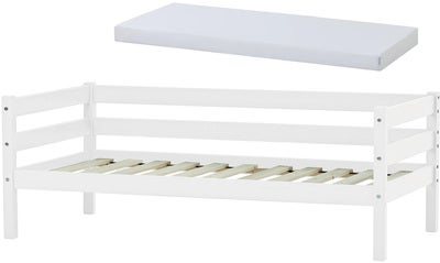 Hoppekids ECO Comfort Enkeltseng Med Skummadrass 70x160, Hvit